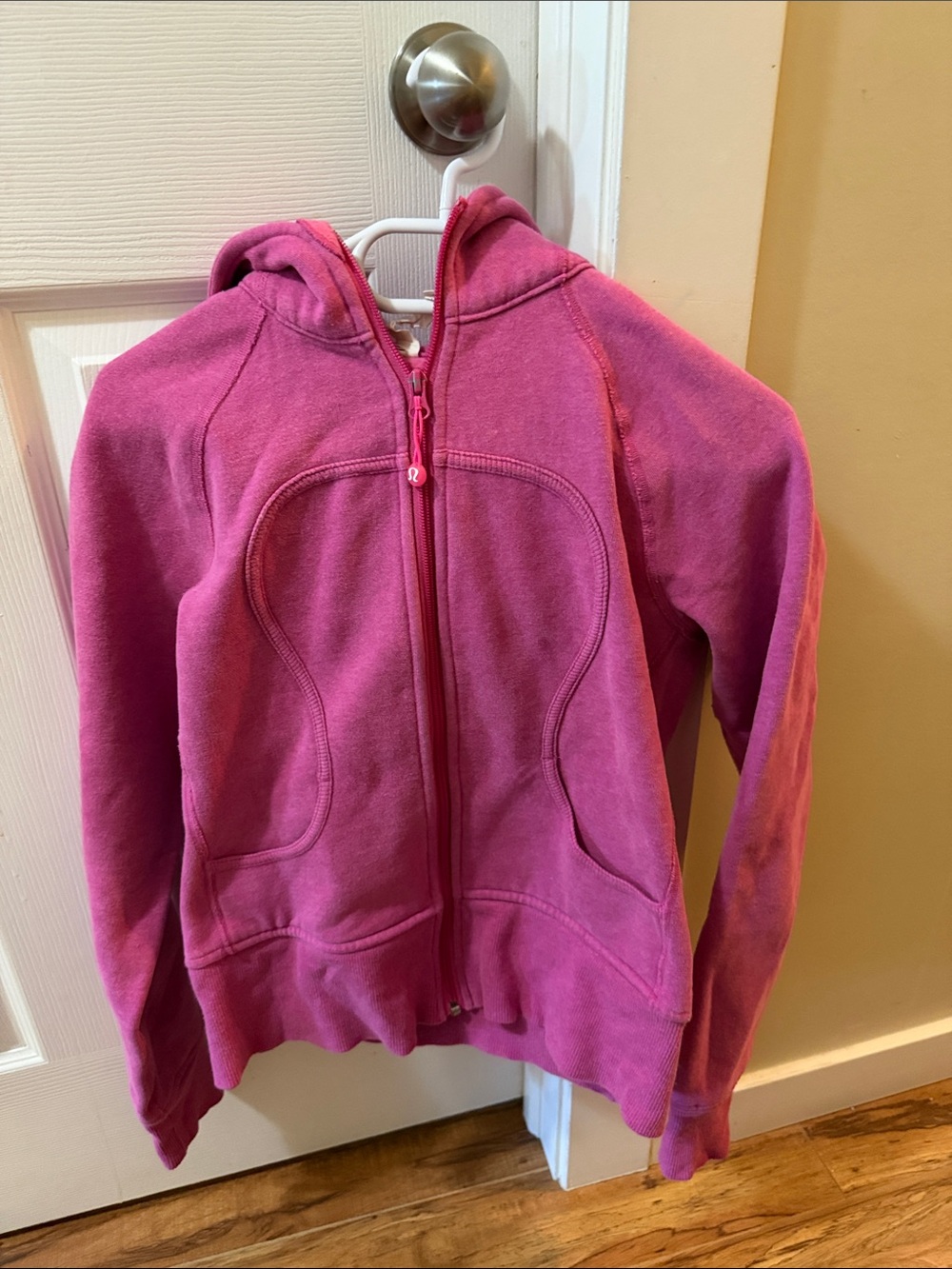 lululemon athletica Girls' Fuchsia Zip-Up Hoodie